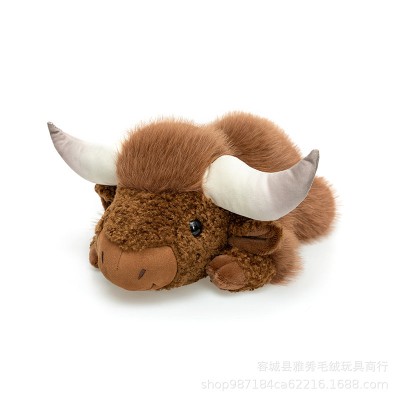 Scottish Highland cow plush toys