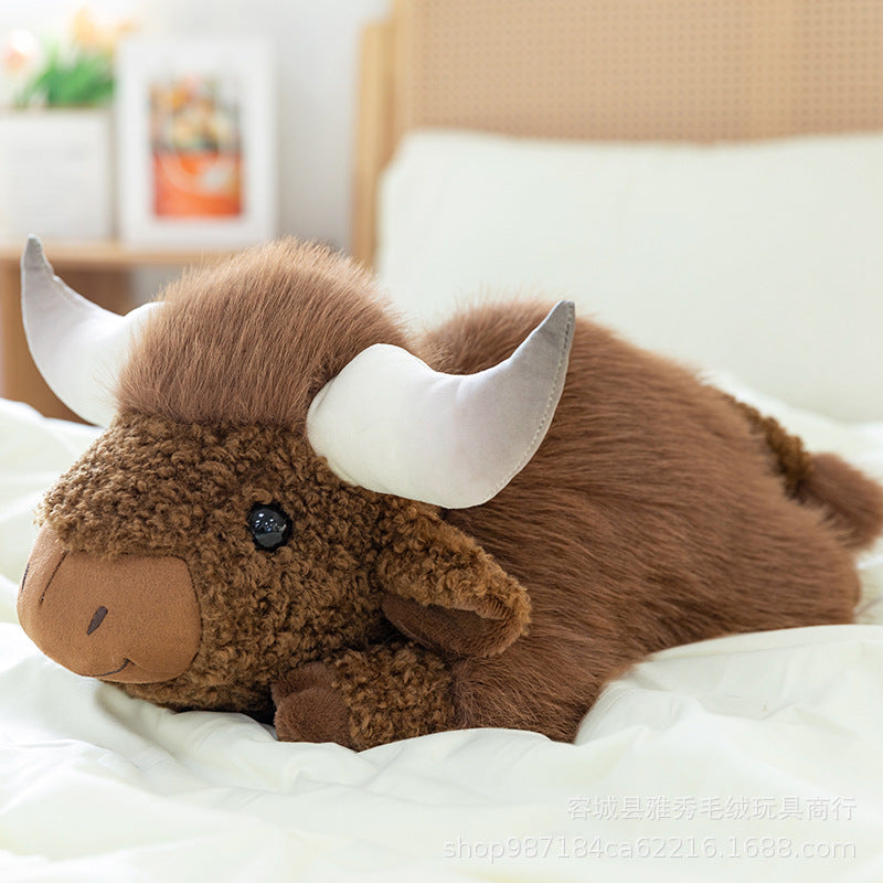 Scottish Highland cow plush toys