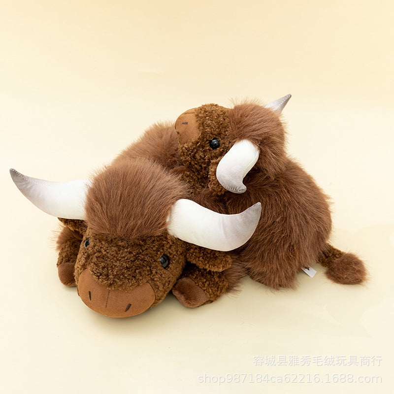 Scottish Highland cow plush toys
