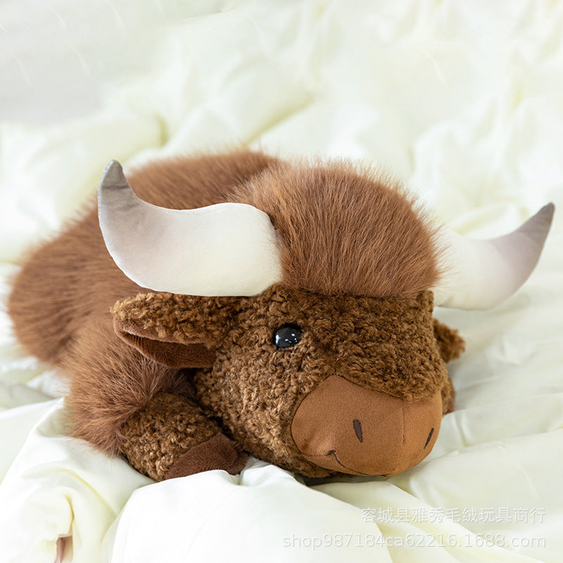 Scottish Highland cow plush toys